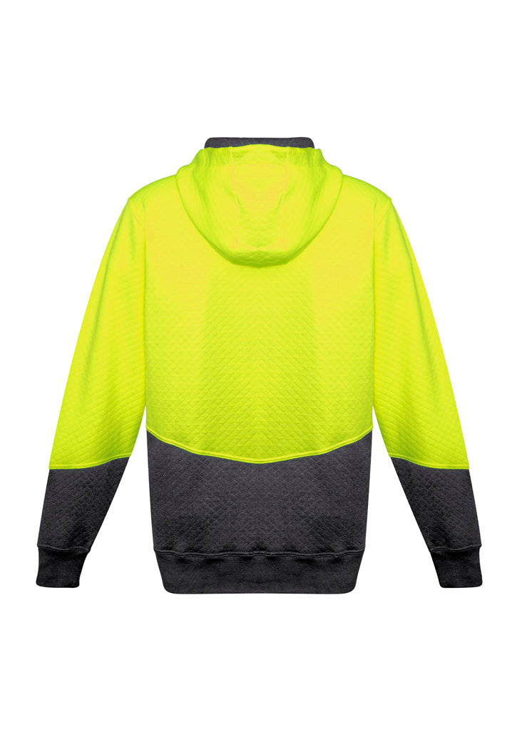 SYZMIK Unisex Hi Vis Textured Jacquard Full Zip Hoodie ZT478