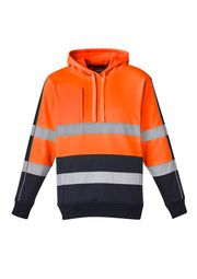 SYZMIK Unisex Hi Vis Stretch Taped Hoodie ZT483