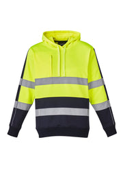 SYZMIK Unisex Hi Vis Stretch Taped Hoodie ZT483