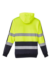SYZMIK Unisex Hi Vis Stretch Taped Hoodie ZT483