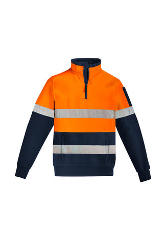 SYZMIK Mens Hi Vis 1/4 Zip Pullover - Hoop Taped ZT566