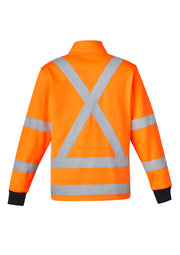 SYZMIK Unisex Hi Vis X Back Rail Jumper ZT660