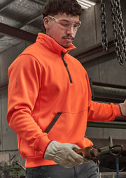 SYZMIK Unisex Streetworx Water Resistant 1/4 Zip Pullover ZT665