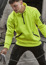 SYZMIK Unisex Streetworx Water Resistant 1/4 Zip Pullover ZT665