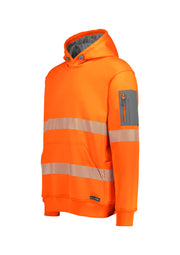 SYZMIK Unisex Streetworx Segmented Tape Water Resistant Hoodie ZT867