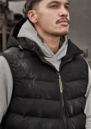 SYZMIK Unisex Streetworx Hooded Puffer Vest ZV245