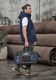 SYZMIK Unisex Streetworx Hooded Puffer Vest ZV245