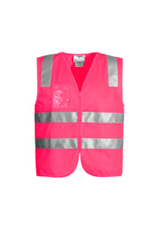 SYZMIK Unisex Hi Vis Zip Vest ZV998