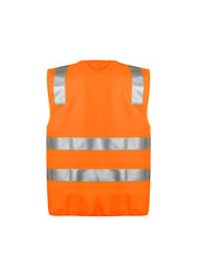 SYZMIK Unisex Hi Vis Zip Vest ZV998