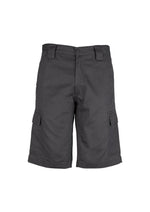 SYZMIK Mens Midweight Drill Cargo Short ZW012