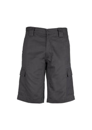 SYZMIK Mens Midweight Drill Cargo Short ZW012