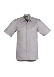 SYZMIK Mens Lightweight Tradie Short Sleeve Shirt ZW120