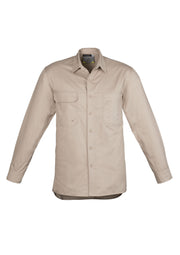 SYZMIK Mens Lightweight Tradie Long Sleeve Shirt ZW121