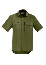SYZMIK Mens Outdoor Short Sleeve Shirt ZW465