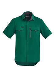SYZMIK Mens Outdoor Short Sleeve Shirt ZW465