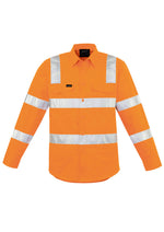 SYZMIK Mens Bio Motion VIC Rail Long Sleeve Shirt ZW680
