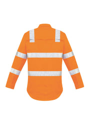 SYZMIK Mens Bio Motion VIC Rail Long Sleeve Shirt ZW680