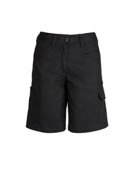 SYZMIK Womens Plain Utility Short ZWL011