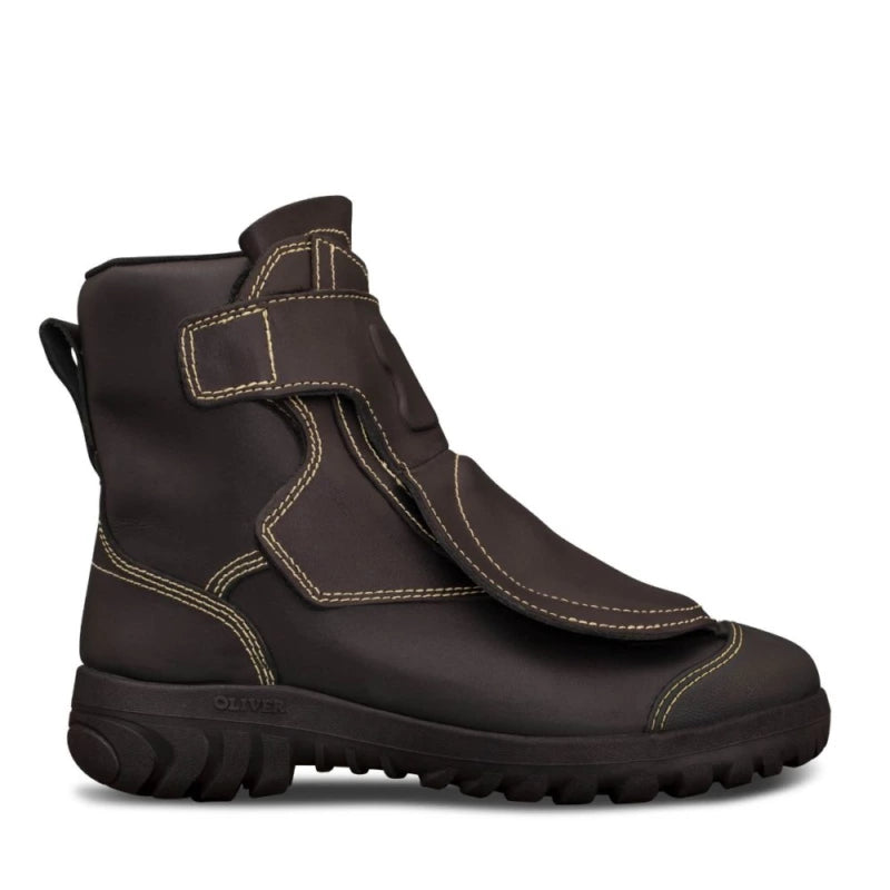 Oliver 66399 Black Smelter Boot With External Metguard