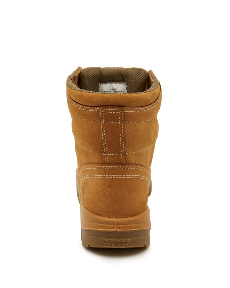 Steel Blue Argyle Steel Toe Bump Cap Safety Boots 332102