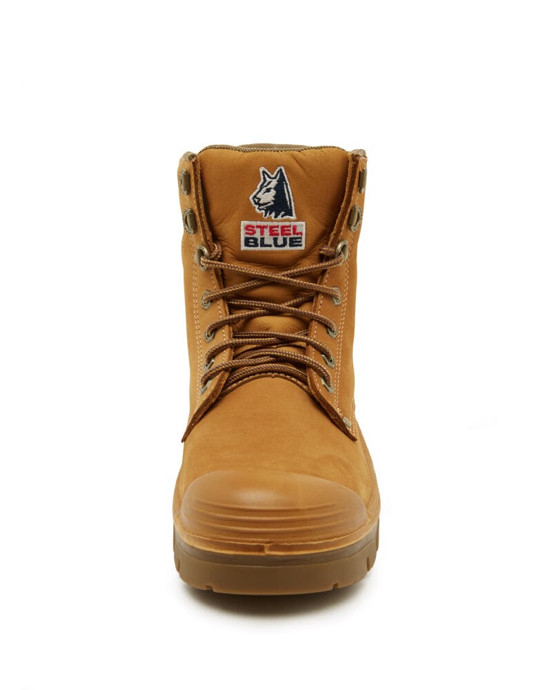 Steel Blue Argyle Steel Toe Bump Cap Safety Boots 332102